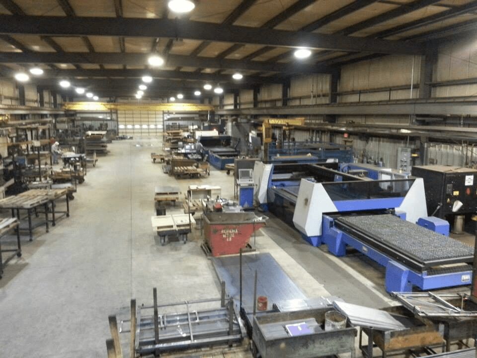 A Picture Of A Manufacturing Factory